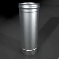 Продажа труба-сэндвич (нерж.430/оц.) d120/180х500х0,5/0,5 (теплов и сухов) в Октябрьском  в интернет-магазине Vseizdereva