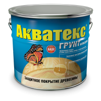 Продажа пропитка-грунт "акватекс-грунт" бесцветный 2,7л (-40°c) в Октябрьском  в интернет-магазине Vseizdereva
