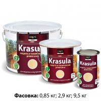 Продажа пропитка защитно-декор. "krasula" сосна 0,85кг (-40°c) в Октябрьском  в интернет-магазине Vseizdereva