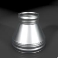 Продажа конус (нерж.430) d120/180х0,5 (теплов и сухов) в Октябрьском  в интернет-магазине Vseizdereva