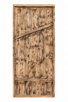Продажа дверь с коробкой (хвоя) 800х1800х150 "крестьянская" под старину (сорт ав) в Октябрьском  в интернет-магазине Vseizdereva