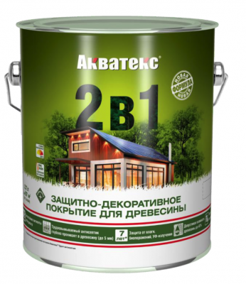 Продаем пропитка защитно-декор. "акватекс" палисандр 2,7л (-10°c) в Октябрьском по доступным ценам.