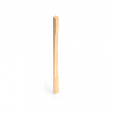 Продаем балясина (сосна) 60х60х900 "стиль" (сорт а) //10 в Октябрьском по доступным ценам.