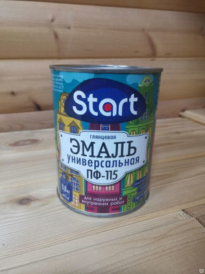 Продаем эмаль пф-115 "старт" белая глянцевая 0,8кг (-50°c) в Октябрьском по доступным ценам.