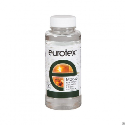 Продаем масло для полков и пола бани и сауны "eurotex" сауна 0,25л (-40°c) в Октябрьском по доступным ценам.
