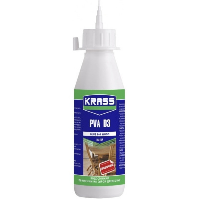 Продаем клей пва d3 "krass" 500мл (+5°c) в Октябрьском по доступным ценам.