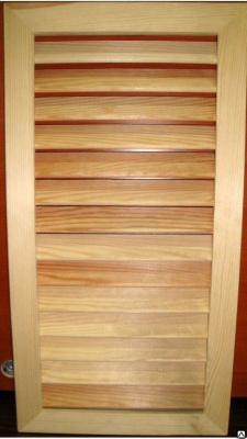Продаем решетка декоративная (хвоя) 600х300х35 "жалюзи" (сорт экстра) в Октябрьском по доступным ценам.