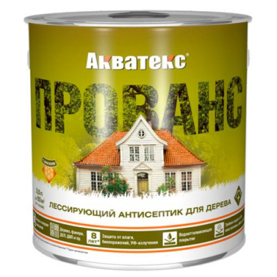Продаем пропитка защитно-декор. "акватекс-прованс" тик 2,5л (-40°c) в Октябрьском по доступным ценам.