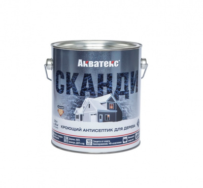 Продаем пропитка защитно-декор. "акватекс-сканди" айсберг 2,5л (0°c) в Октябрьском по доступным ценам.