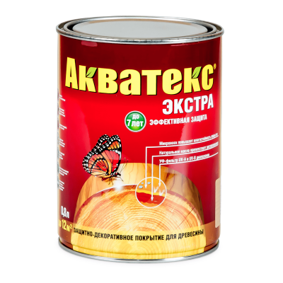 Продаем пропитка защитно-декор. "акватекс-экстра" орех 0,8л (-40°c) в Октябрьском по доступным ценам.
