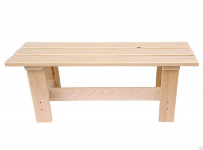 Продаем скамейка (липа) 1300х310х410 "банная удлинённая" в Октябрьском по доступным ценам.